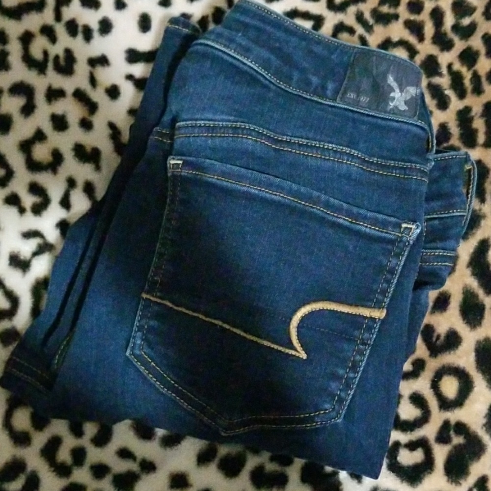 Dark denim